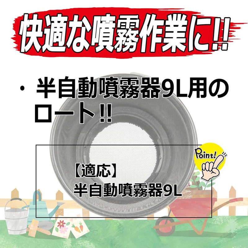 Safety 3 Semi-Automatic Sprayer for 9L Rotation