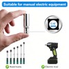 9-Piece 10mm Deep Sockets, 1/4-Inch Drive, 6-Point, Corrosion Resistance, Compatible