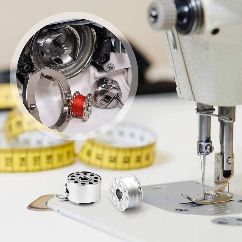 SHSHbuy Bobbins Sewing Machine, 4 Pieces Sewing Machines Bobbin Case