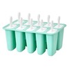 Ice Cream Mould 10 Grids Food Grade Silicone Non Stick