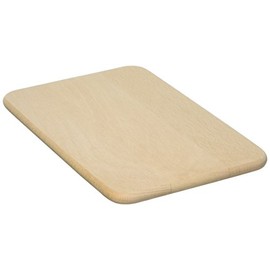 Kesper Breadboard Square of Beech Wood, Brown, 23 x 15 x 1 cm
