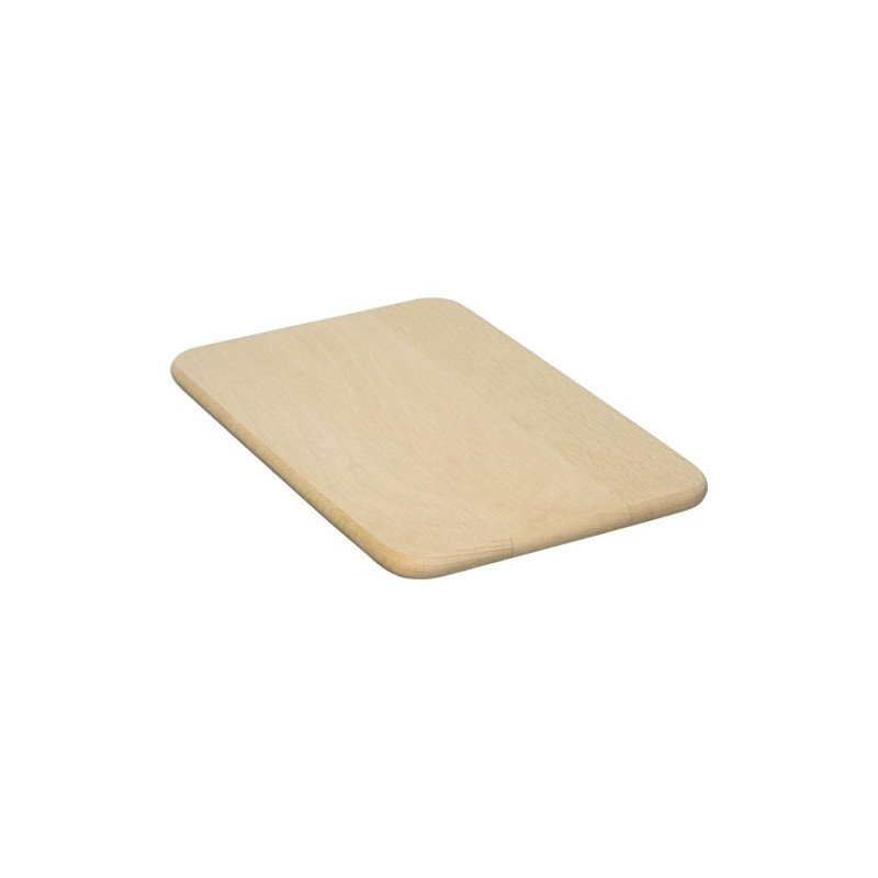 Kesper Breadboard Square of Beech Wood, Brown, 23 x 15