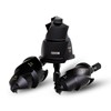 CSOOM 3PCS PVC Pipe Reamer Set,PPR Lifting Step Drill Set