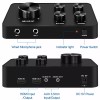 Rybozen Karaoke Microphone Mixer System Set with Dual UHF Wireless