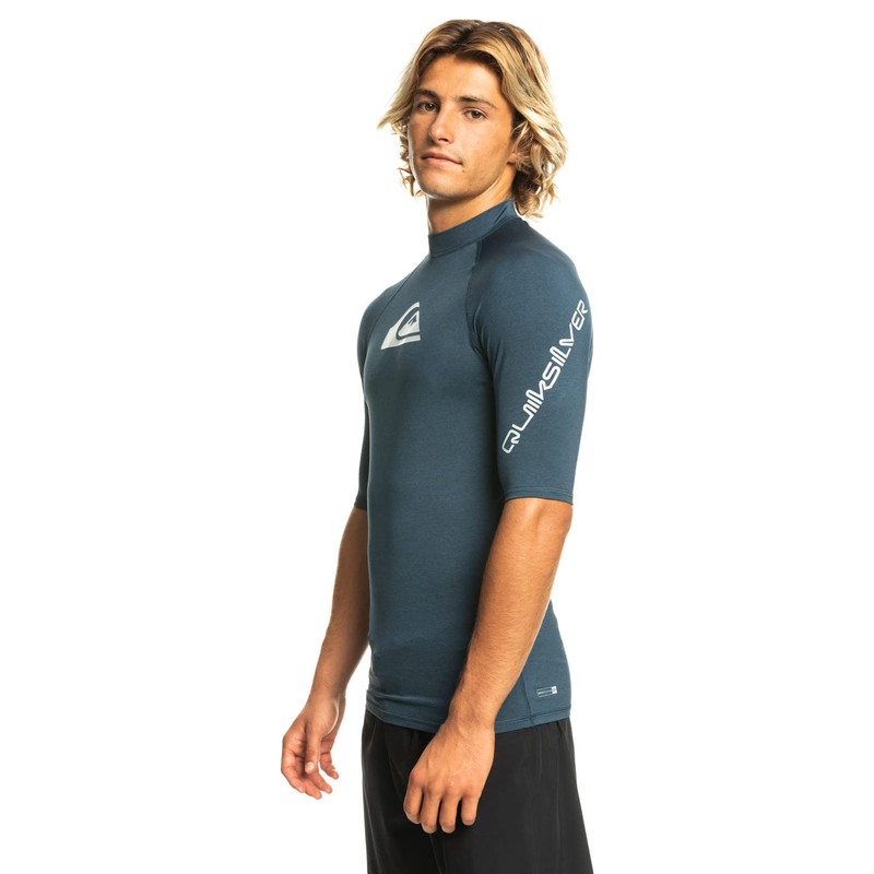 Quiksilver Men's All Time Rash Guard Shirt (Pack of 1)