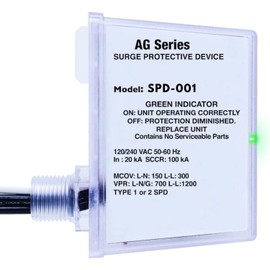 VN Infinite quality 120/240 VAC Universal HVAC Surge Protective Device SPD-001, TPMOV Technology, Watertight Enclosure Lightning Protection, Comprehensive Surge Protection