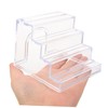 Sosoport Acrylic Hamster Climbing Ladder Bite-Resistant Small Animal Ladder for