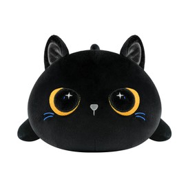 Puffpals Black Cat Plush Stuffed Animal Soft Pillow Plush Toy Christmas Thanksgiving Birthday Gift Decor Big 15.7’’