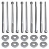 Qblahip New Intake Manifold Bolts Stainless Steel Kit for GEN