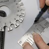 YESWELDER Round Dual Sided Metal Sheet Gage & Metal Sheet