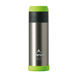 Atlas ATPB-530SXG Water Bottle, 18.9 fl oz (530 ml), Super Thermal Bottle, Camping, Outdoors, Disaster Preparedness, Stainless Steel Bottle, Mountain Climbing, Silver Green, White Water