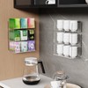 Laumffon Acrylic Tea Bag Organizer, 3 Layers Tea Bag Holder