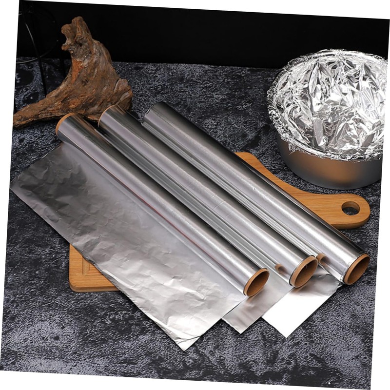 OHPHCALL 4 Rolls 30cm x 5m Aluminum Foil Food Truck