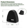 16633065 Tailgate Stop Latch Bumper Fit for Right or Left