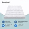 SameBed Mattress Topper Queen,Extra Thick Mattress Pad Cover for Back