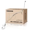 A-Premium Outlet Automatic Transmission Oil Cooler Line Hose Assembly Compatible