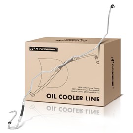 A-Premium Outlet Automatic Transmission Oil Cooler Line Hose Assembly Compatible with Hummer H3 2006 2007 2008 2009 2010, 3.5L 3.7L