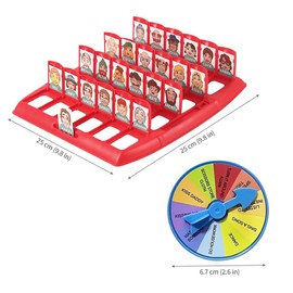 LUFEIS Who Is It Game, Guessing Game Who Am I, Family Guess Games, Guessing Game Strategy Board Game for 2 Players, Who Is It Funny Guessing Game Board Game for Families, Leisure (288 Cards)