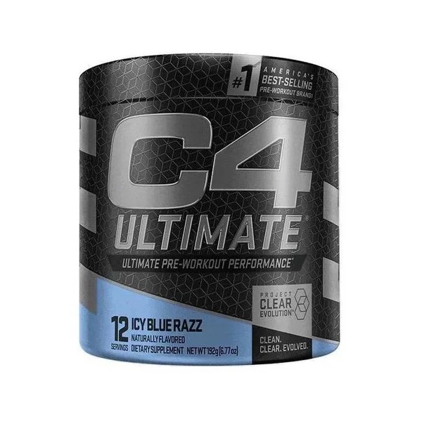 Suplemento en polvo Cellucor Cafeína sabor icy blue razz x