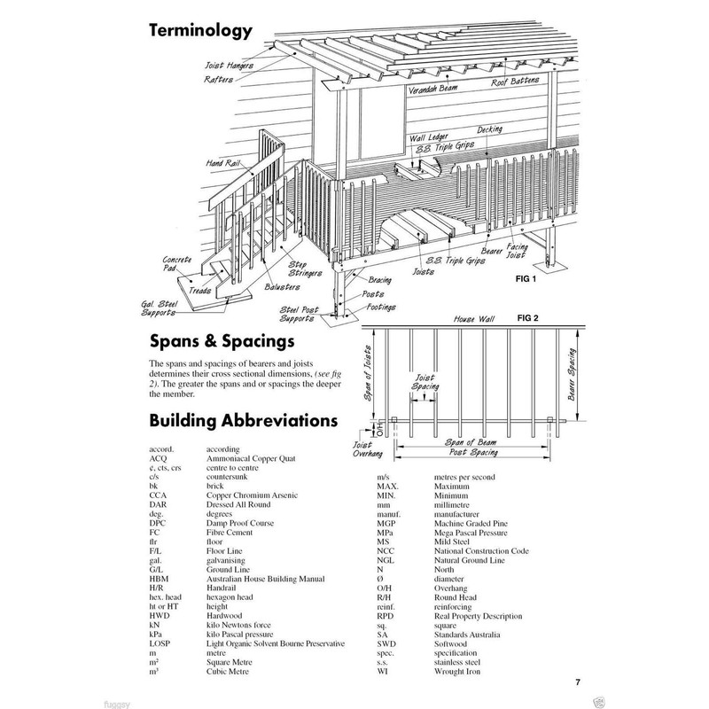 The Australian Decks and Pergolas Construction Manual