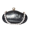 BRYCTSISEN Acrylic Shell Shaped Handbag (Black)