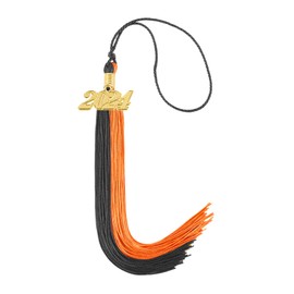 Graduation Tassel 2024,Double Color Graduation Tassel with 2024 Year Charm 9"