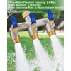 3 Way Hose Splitter Heavy Duty, Garden Hose Splitter with