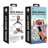 iJoy Social Media Kit with Hand Grip, Tripod, 360-Degree Rotatable
