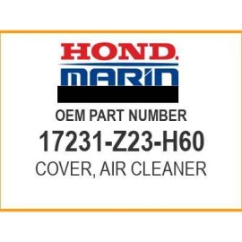 Honda COVER, AIR CLEANER 17231-Z23-H60 OEM NEW