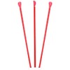 8" Unwrapped Red Spoon Straw - Box of 300ct