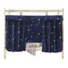 Cabin Bunk Bed Tent Curtain Cloth Dormitory Mid-sleeper Bed Canopy