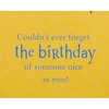 American Greetings Birthday Card (Couldn't Ever Forget)