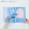 Kokuyo Campus Decorative Cover Clear Note Cover Positive & Relax