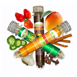 Undisclosed Mini-Kickers Set: Spicy Flavored Roasted Cricket Snack | Edible Insects Bugs