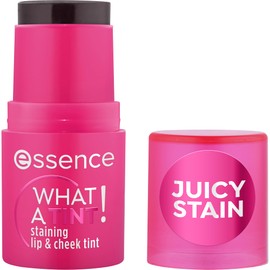 essence WHAT A TINT! Staining Lip & Cheek Tint, Blush, No. 10, Pink, Cooling, Colouring Effect, Instant Result, Natural, Vegan, Oil-Free, Paraben-Free, No Microplastic Particles, Pack of 3 (3 x 5 g)