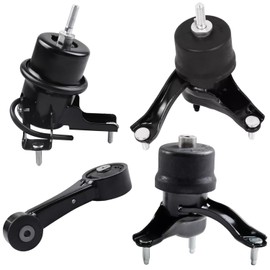 4PCS Engine Motor & Trans Mount Set Replacement for 2011 2012 2013 2014 Toyota Sienna V6 3.5L AWD Auto Motor Mount Replace OE A4288 A42017HY A62045 A62036HY
