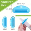 XINCHENG 4 Pieces Toothpaste Tube Squeezer, Toothpaste Clips, Multifunctional Toothpaste