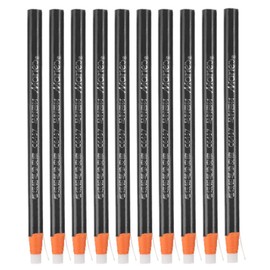 Pssopp Goma de Borrar Suave de Alta Luminosidad, 7mm, 10 Piezas por Caja, para Dibujo y Bocetos