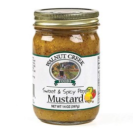 Sweet & Spicy Pepper Mustard Made in Ohio Amish Country