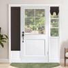 OutdoorLines Blackout Sidelight Curtains for Front Door, Privacy Thermal Insulated