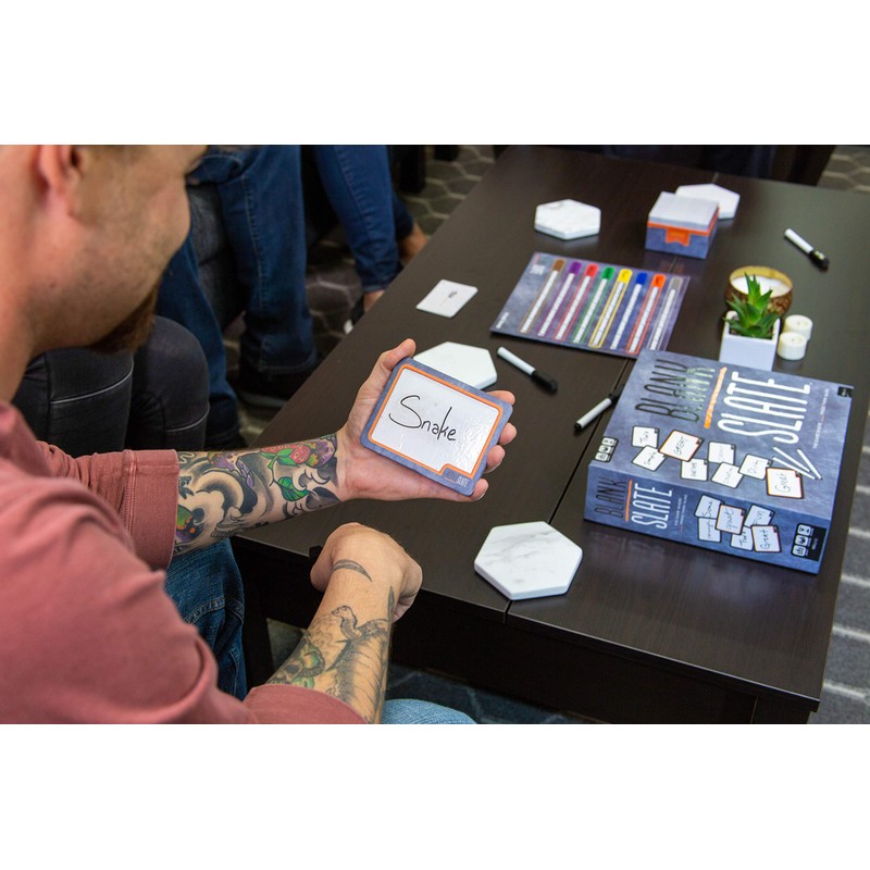 USAOPOLY BLANK SLATE, Where Great Minds Think Alike, Fun Family-Friendly