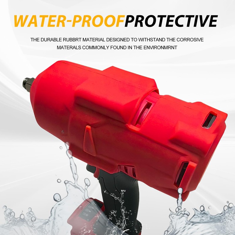deawater 1pcs 49-16-2864 Impact Protective Boot for 18V 3/4" FUEL