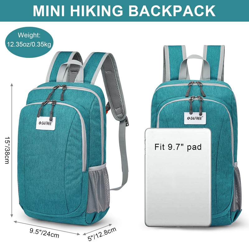 G4Free 10L Backpack Lightweight Small Daypack Travel Shoulder Backpack Daypack
