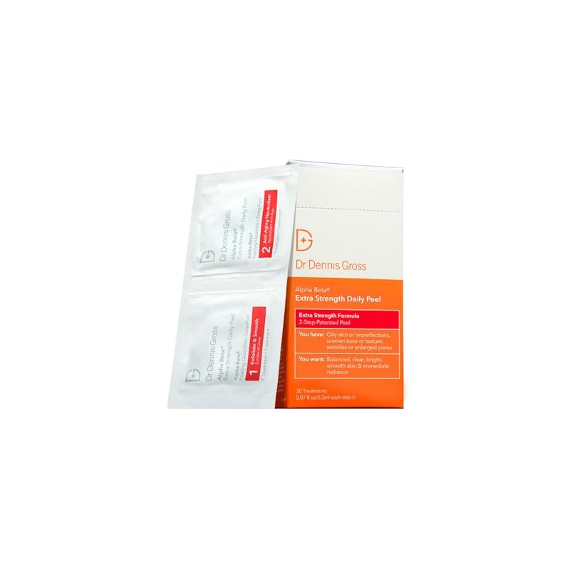 Dr. Dennis Gross Alpha Beta Daily Face Peel, Extra Strength,