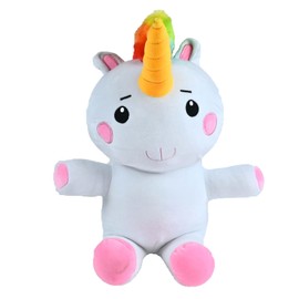 Irunfast Unicorn Plush Stuffed Toys,33CM Unicorn Teddy Unicorn Pillow Soft Unicorn Plush Toys Cute Stuffed Unicorn Teddy for Girls Boys Adults Unicorn Gift for Birthday Christmas Anniversary