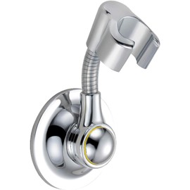 NatureSculpt - Camping shower holder magnetic - Shower holder without drilling - Swivel shower head holder - Robust, durable material - Easy to install - Load capacity: 4.5kg - Chrome design