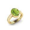 LMDPRAJAPATIS 3.25 Carat 6X8 MM Oval peridot Birthstone 22 k