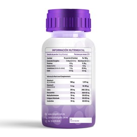 Gummies Glucosamina, MSM, Colageno, Vitaminas A, D y Calcio 242 gr