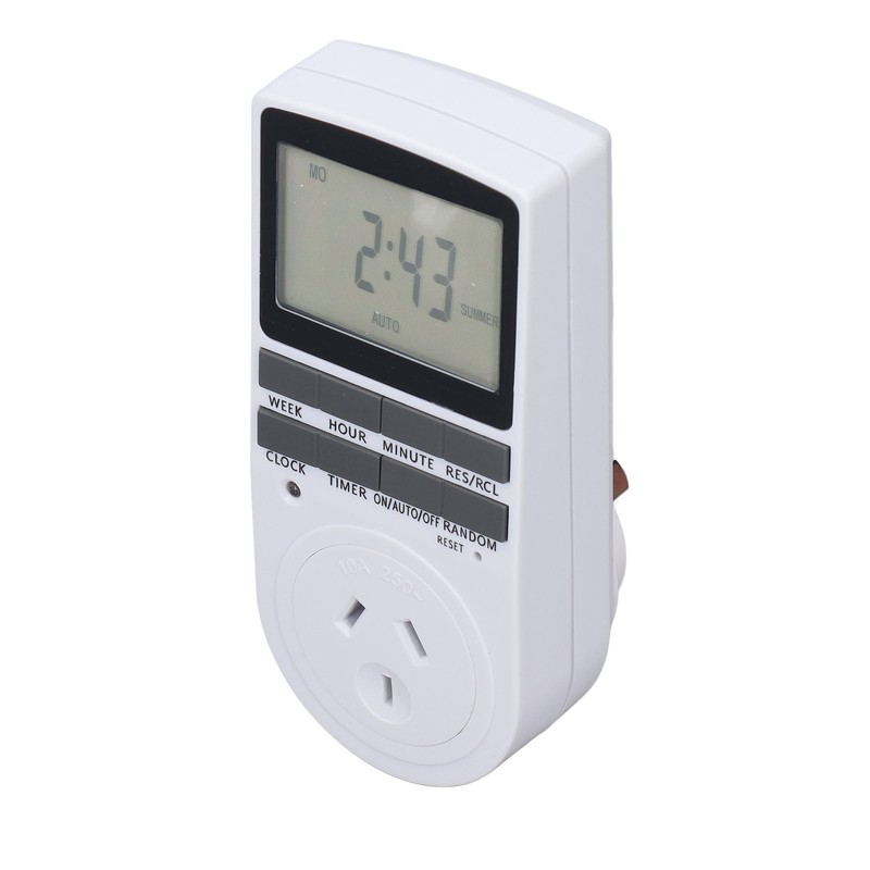 Timer Outlet Digital Intelligent Energy Saving Flame Retardant High Power