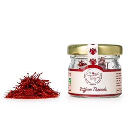 Scarlet Saffron, Finest Pure Premium All Red Spanish Saffron Threads, Grade A+, Finest Grade Saffron for Tea, Paella, Rice, Desserts and all Culinary Uses (1 g)